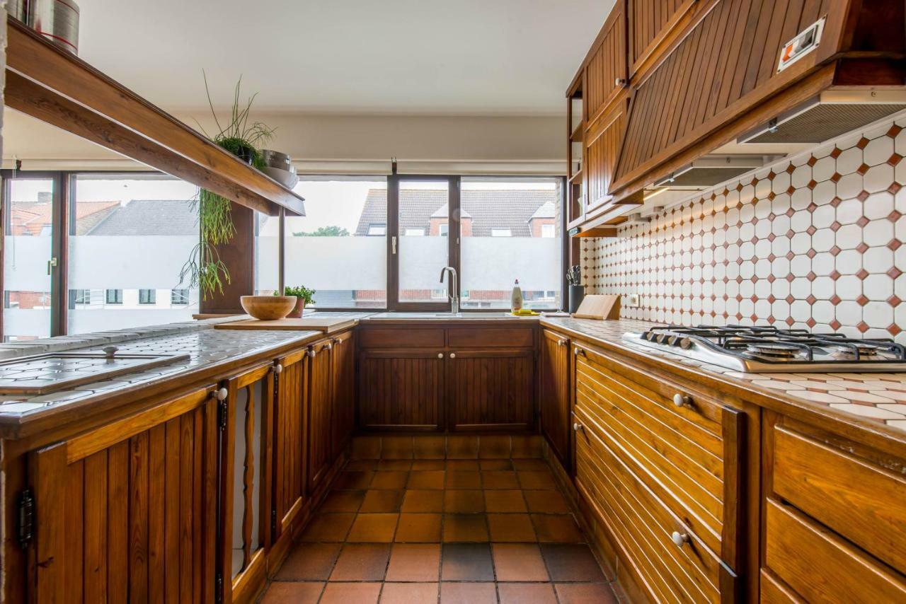 Appartamento Vintage Duplex In Bruges Esterno foto